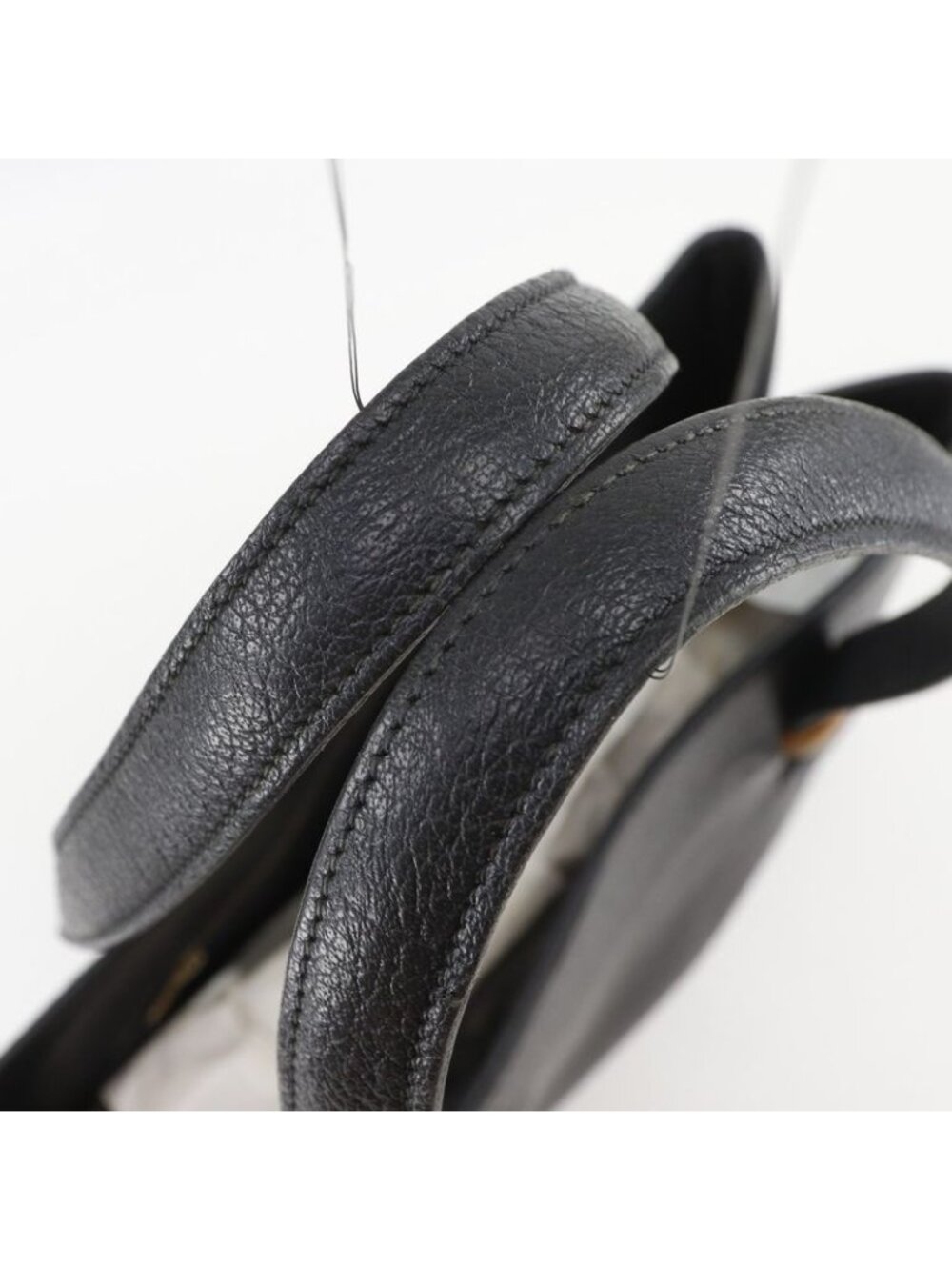 Hermes Gallop Ft1 Buffalo Black Tote - Picture 5 of 10